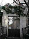 Front gate to the apartment building
